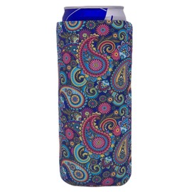 Paisley Slim Can Coolie (1)