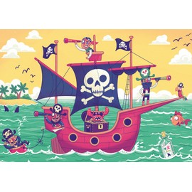 Ravensburger Puzzle & Play 05592 Children's Puzzle - Land in Sight - 2 x 24 Pieces Puzzle for Children from 4 Years