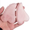 Rose Quartz Gua Sha Comb Massage Tool - Unique Comb