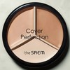 Anjumain The Saem Cover Perfection Triple Pot Concealer 13.1g, 02