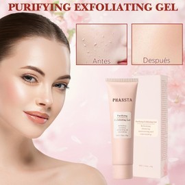 SINYI Gel exfoliante purificante 2PCS，Exfoliante Corporal，Exfoliante Facial Purificante，Limpiador facial exfoliante para todo tipo de piel para eliminar la suciedad y la grasa