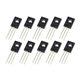 Set of 10 Transistors NPN BD139 80V 1.5A
