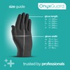 OnyxGuard Black Medical Grade Nitrile Examination Gloves - Multipurpose, Powder