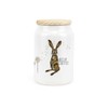 Purely Home Hares & Dandelions Ceramic Decaf Coffee Storage Canister
