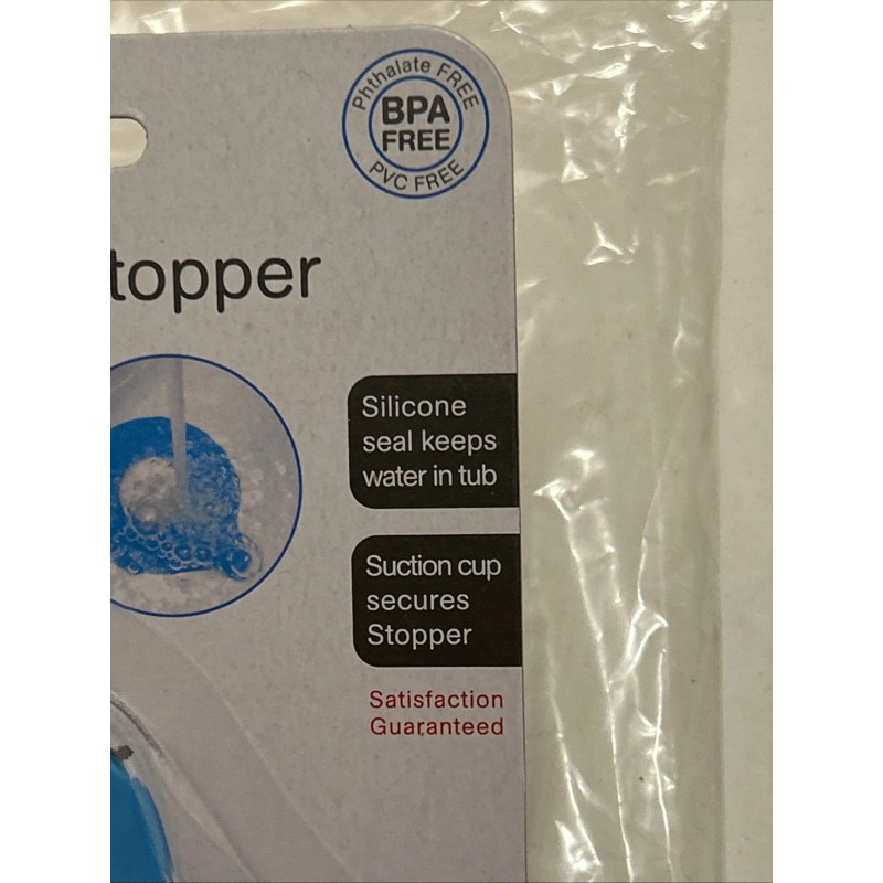 Oxo Tot Tub Stopper- Silicon Seal Keeps Water In Tub,