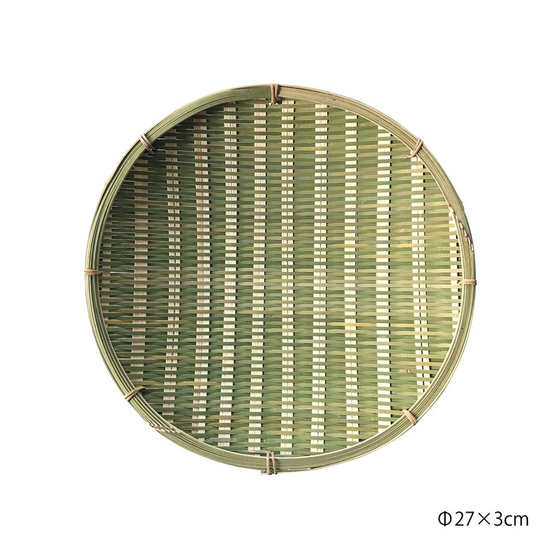Yamashita Kogei 31115000 Round Green Bamboo Monkey, Made in Japan,