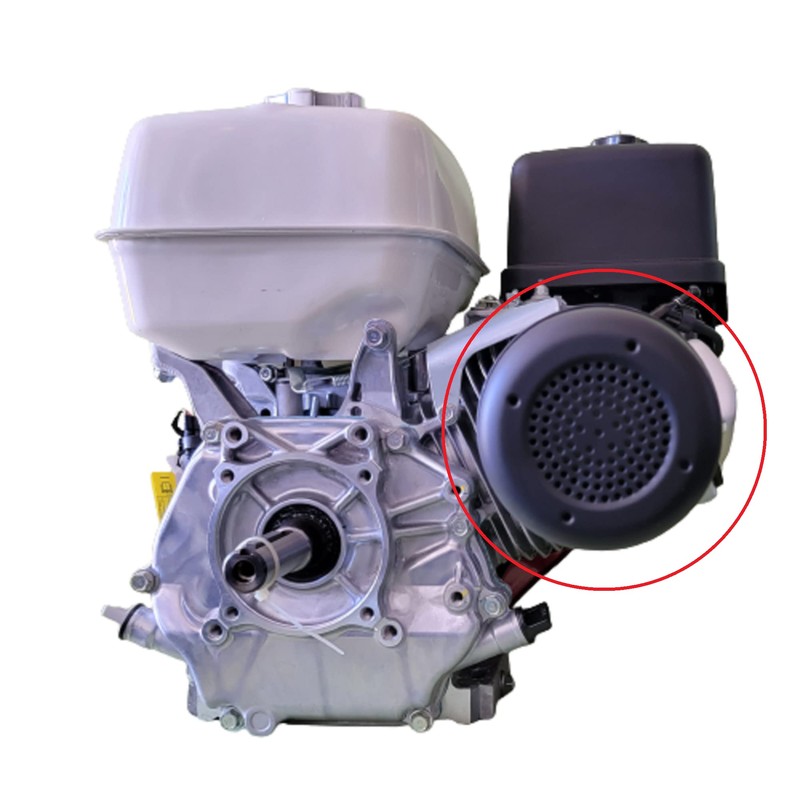 Straight Muffler with SS adapter for Predator 301cc & 420cc,