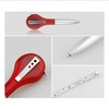 Multitool pen, ballpoint pen, tactical pen, practical red design with
