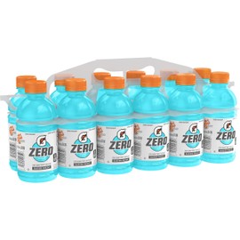 Gatorade Zero Glacier Freeze, 12 Fl Oz (Pack of 12)