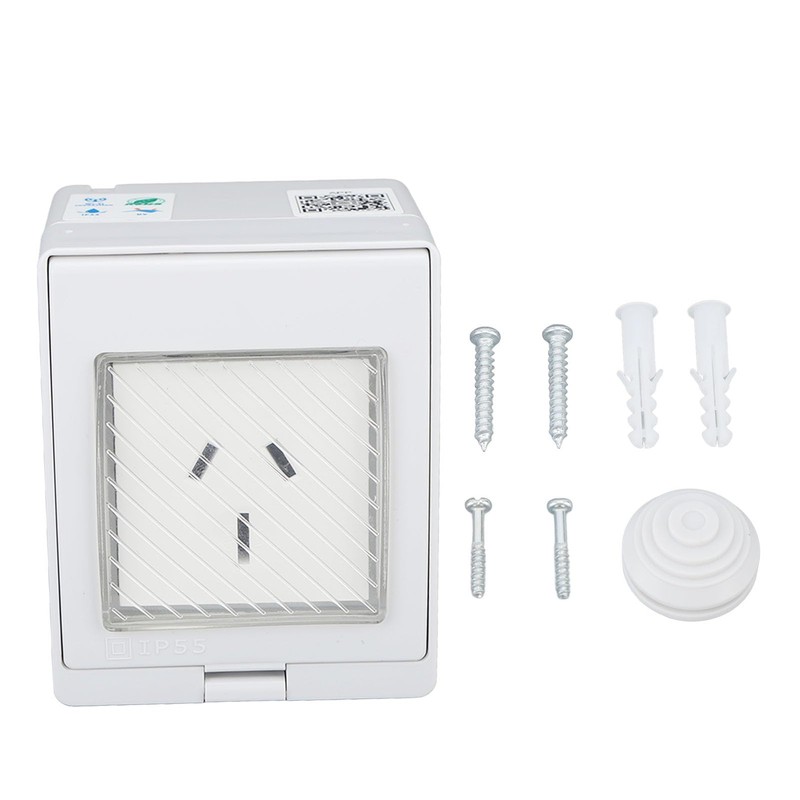 WiFi Socket, Smart Plug APP Remote Control Visible Dustproof Film