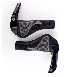 HOUSON Bicycle Grips, Bicycle Horn Handlebar Grips Bicycle Grips Ergonomic Handlebar Grips MTB Grips Bike Grips for MTB, E-Bike, City Bike, Road Bike