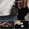 MIFANYO Wallets for Men, Minimalist Metal Card Holder with Money