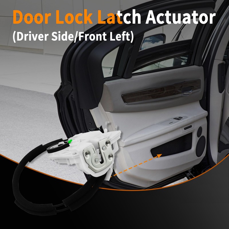 Ovabeyna BBM4-59-310E Driver Side Door Lock Actuator Switch Compatible with