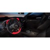 HUILI Universal fit 15'' Car Steering Wheel Cover Soft Comfortable