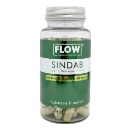 Flow Herbal Nopal Wereke Neem 90 Capsulas Sindab Sin sabor