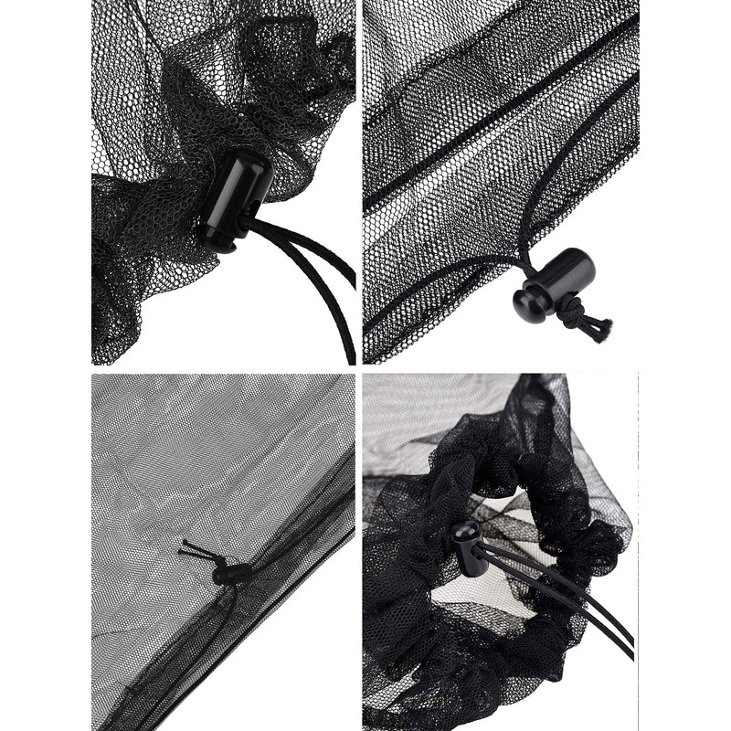 HESTYA 4 Pack Mosquito Net Face Mesh Protecting Net for