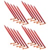 20pcs Tent Stakes V Shape Heavy Duty Tent Peg with