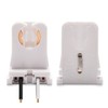 JACKYLED Non-Shunted Turn-Type T8 Lamp Holder UL Socket Tombstone with