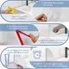 2 Pack Large Shower Splash Guard for Walk in Shower,