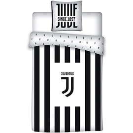Juventus F.C. Duvet cover logo black/white 140 x 200 cm