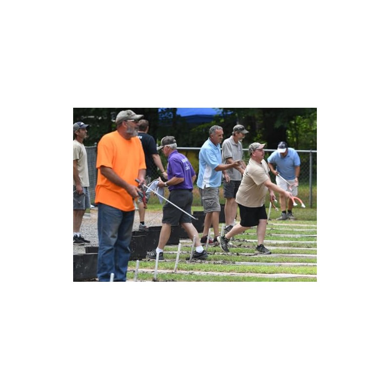 Pro-Pick Horseshoe Pick-up Hook by Thoroughbred, Made in USA (Green/Black