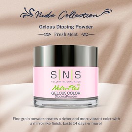 SNS Healthy Natural Nails SNS Nails Dipping Powder - Nude Collection - N5 (NC05) - Fresh Meat - 1OZ