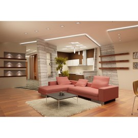 ABI Daylight White 6000K High Brightness Flexible LED Light Strip, SMD 5050 LED Chips, 5 Meters / 16.4 FT Spool, 12VDC (Adapter Not Included)