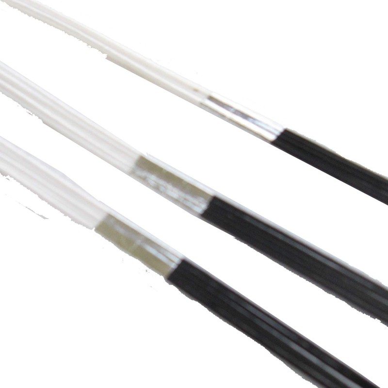 Mizuhiki Black & White No. 60 5 Sticks 70.9 inches