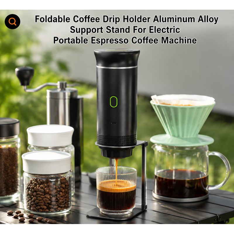 Foldable Coffee Drip Stand for Pour Over Brewing – Portable