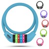 Büchel Bike Locks Cable for Kids - Colorful & Keyless