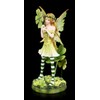 Figuren Shop GmbH Elf Figurine Tanja with Four Leaf Clover
