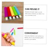 GANAZONO 10Pcs Adjustable Chalk Holder Set for Teachers Portable and