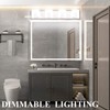 Aipsun 4 Lights Dimmable Modern LED Vanity Light for Bathroom