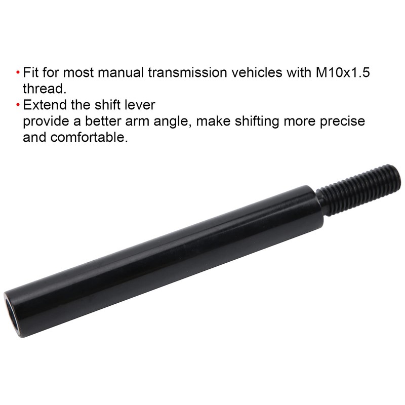 Acouto Shift Knob Extension,5in Shift Knob Extension Manual Gear Shifter