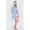 Women's Crochet Stretch Lace Fish Net Medium Length Maternity Cascade