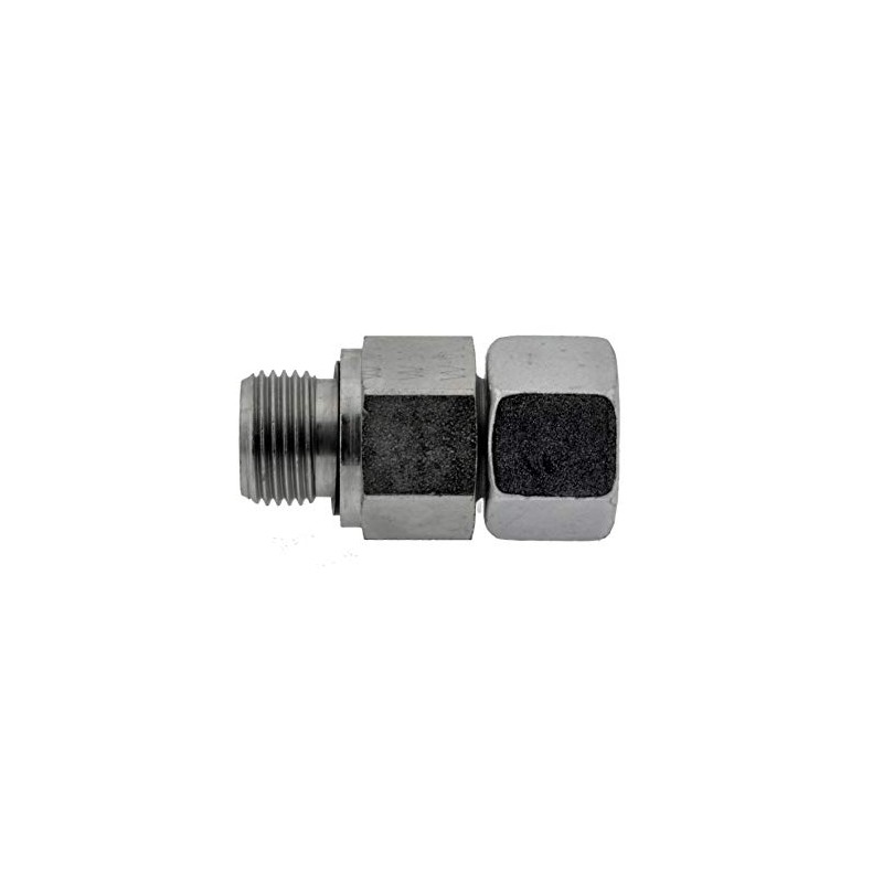 Adjustable Straight Screw-In Fitting 16 S-NPT 1/2 Inch Cutting Ring