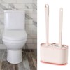 Toilet Brush Set, Multi Function Toilet Brush Scrubber for Toilet