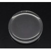 Unbranded 10 pcs. Circle Clear Round Glass Dome Seals Tiles