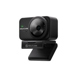 Hollyland Lyra Cámara Web 4K Ultra HD Webcam con Sensor Grande 1/1.5", Enfoque Rápido PDAF y Encuadre Automático – Ideal para Videollamadas, Streaming