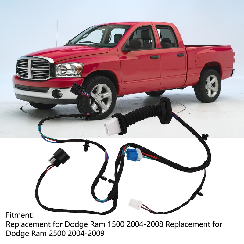 Rear Door Wiring Harness 645‑506 Stable Transmission Replacement for Dodge