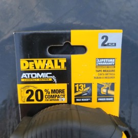 DeWalt - DWHT79325Z - ATOMIC 25 ft. x 1-1/8 in. Tape Measure - Pack of 2