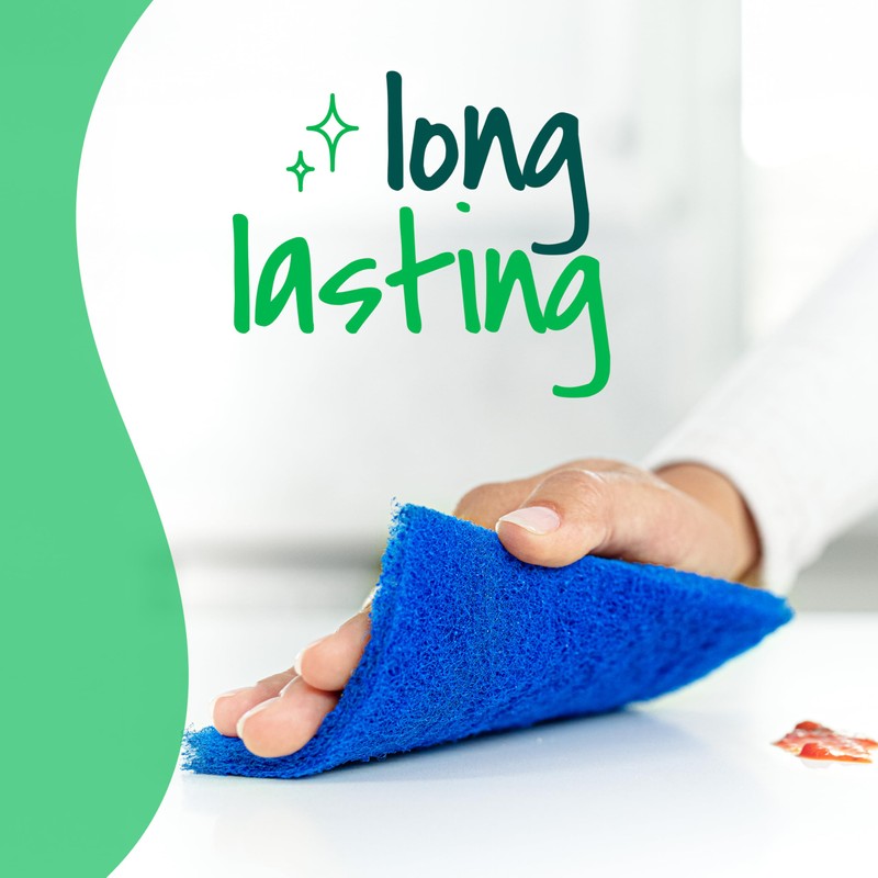 Scotch-Brite® Zero Scratch Scour Pad, 3 Scrubbing Pads, Non-Scratch Scouring