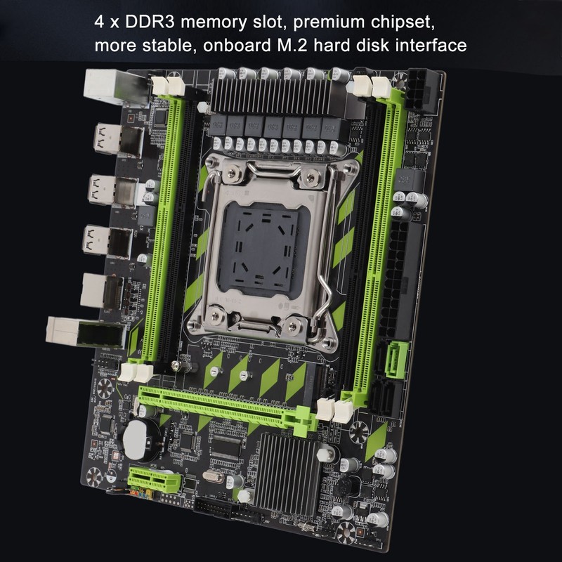 Desktop Motherboard NVME M.2 SATA2.0 PCIe 3.0X16 Dual Channel DDR3