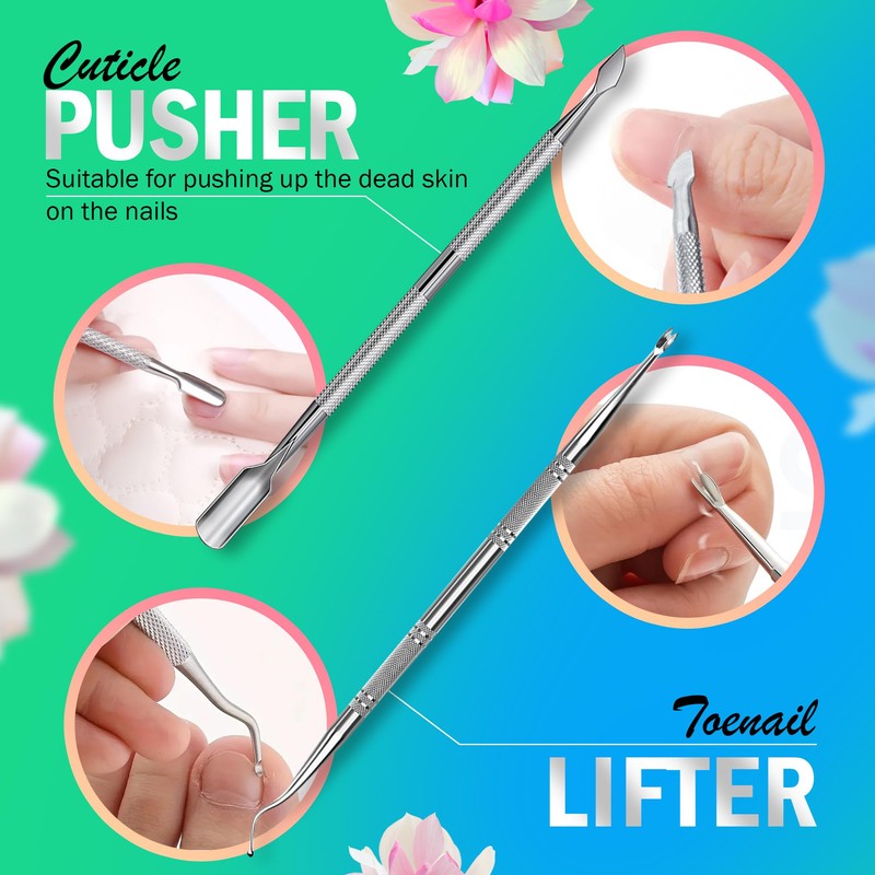 Toenail Clippers Set for Thick & Ingrown Nails Tough Toenail