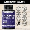 Arginina 1000mg Citrulina Beta Alanina Cafeína Guaraná Aminoácido Esencial Como