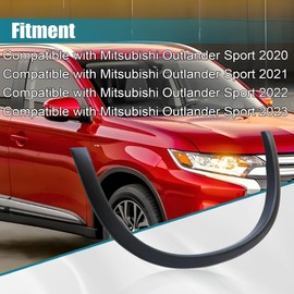 GXARTS Black Trim Right Side Front Fender Flare 5220BA34 Compatible with Mitsubishi Outlander Sport 2020-2023 Passenger Fender Flare Molding Trim Side