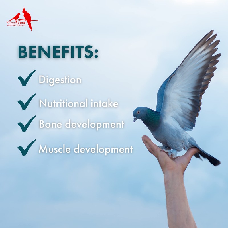 Morning Bird Pigeon Grit, with High Mineral Content, 18 lbs