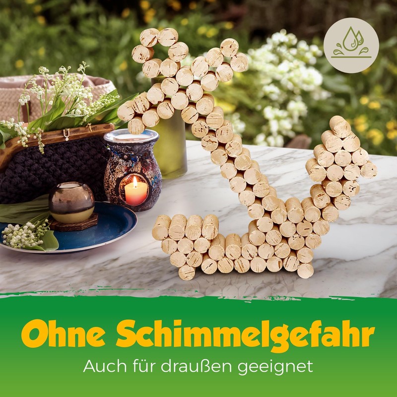 50 NEW Natural Wine Corks (Straight) for craft or decoration