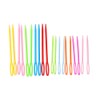 Hekisn Large-Eye Plastic Sewing Needles, 20 Pieces Colorful Safety Lacing