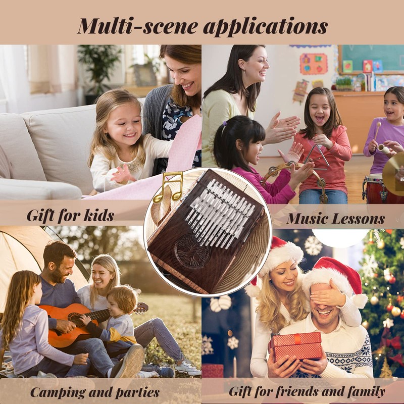 Hluru Kalimba Thumb Piano (24-keys Lifetree)